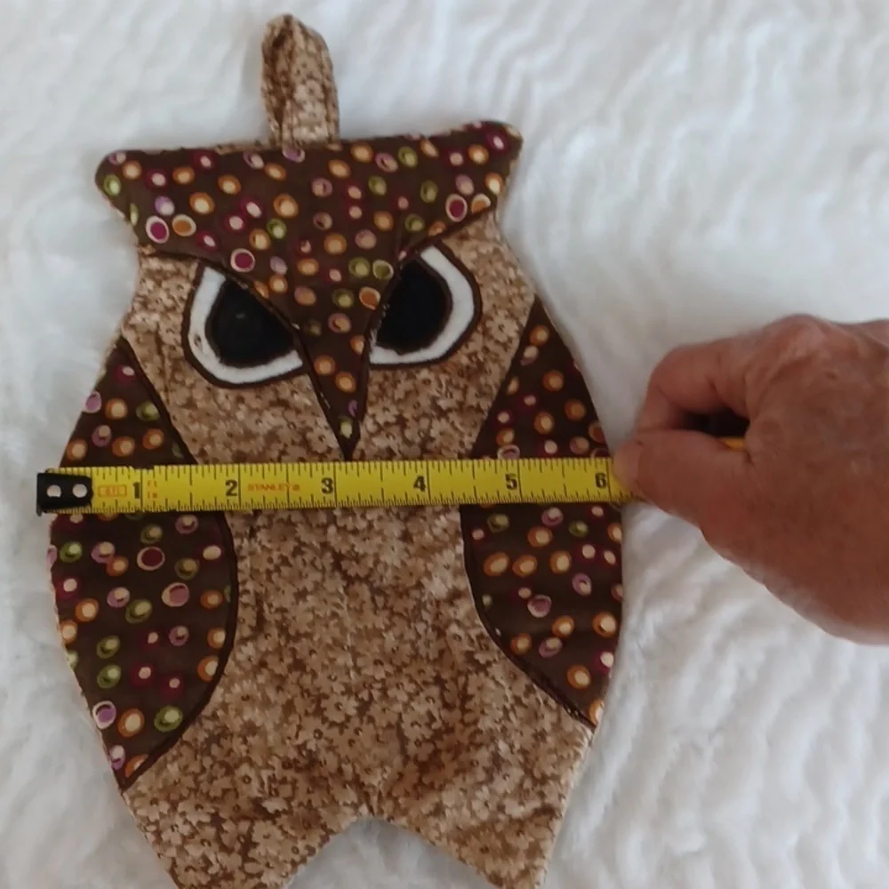 POTHOLDERS Vintage SetOf 3 1960,s 1970,s Owl‎ &Shell Holders